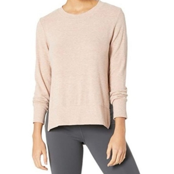 ALO Yoga Tops - Alo Glimpse Long Sleeve Crewneck Top
